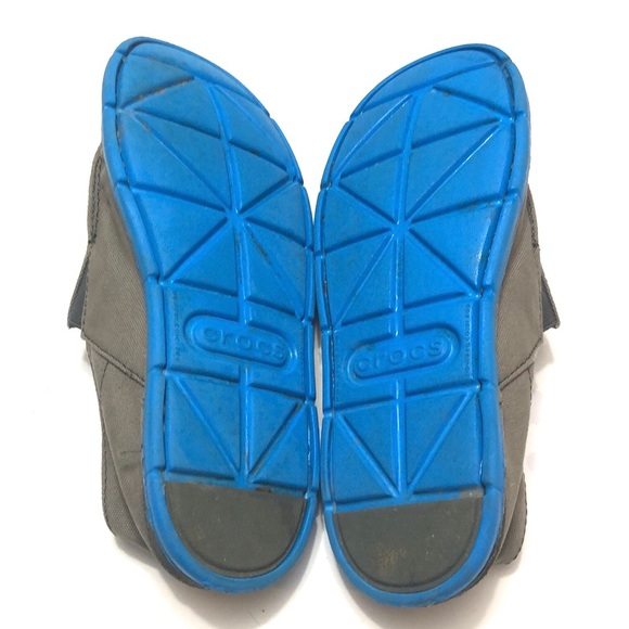 Men’s Crocs Gray Side Gore Slip on Shoes size 7 - Picture 11 of 12